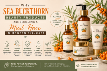 Why Sea Buckthorn beauty products are becoming a must have in modern skincare